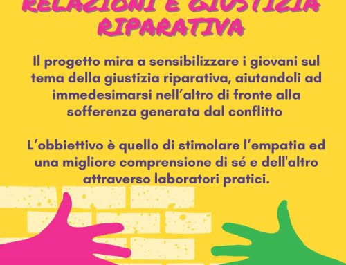 Il conflitto nelle relazioni e giustizia riparativa